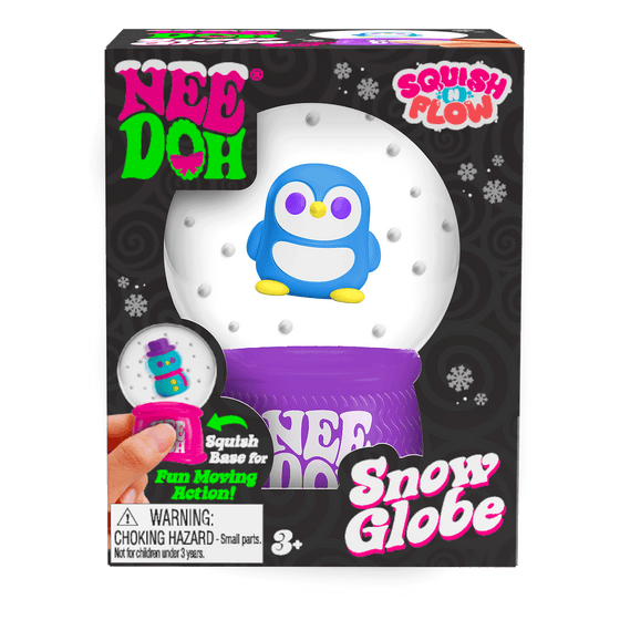 NeeDoh Squish N Flow Snow Globe P609